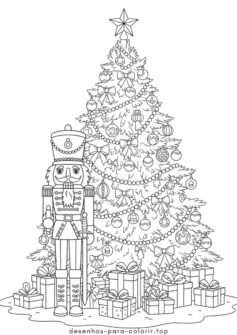 Árvore de Ano Novo e o Quebra-Nozes